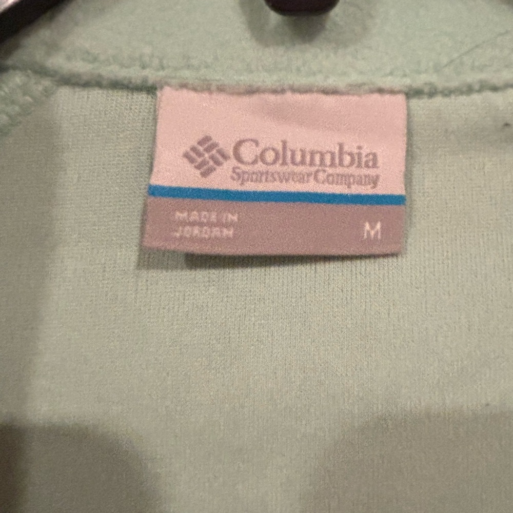 Columbia NWT Women’s Mint Green Sweatshirt - Picture 3 of 5